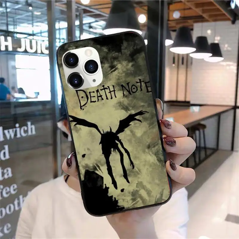 

Death Note anime Phone Case for iPhone 11 12 pro XS MAX 8 7 6 6S Plus X 2020 XR Mini