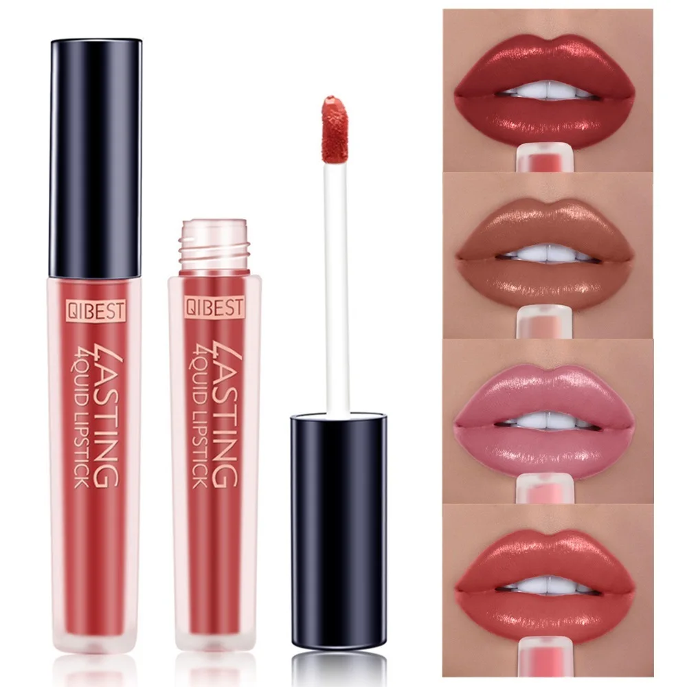 

15 Colors Liquid Matte Lipstick Waterproof Moisturizer Matt Lip Gloss Easy To Color Charming Lip Makeup Long Lasting Lipsticks