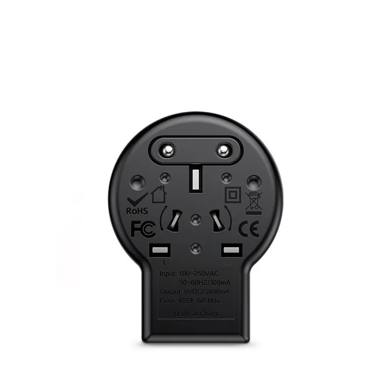 

Torlinse Travel Adapter International Universal Power Adapter All-in-one with USB Worldwide Wall Charger for UK/EU/AU/US