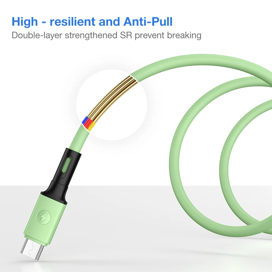 Кабель для быстрой зарядки USAMS 1 м 2 А Micro USB телефонный кабель Samsung Xiaomi Redmi Hornor Huawei