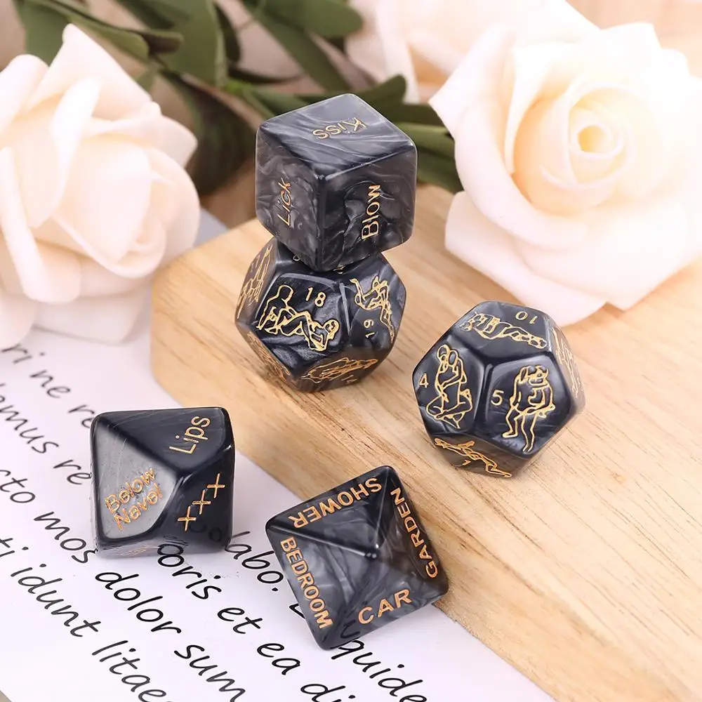 5 шт./компл. забавные любовные игральные кости игрушка эротическая Сексуальная