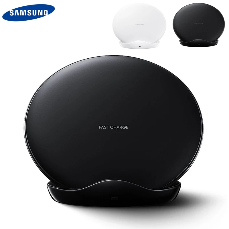 Оригинальное Беспроводное зарядное устройство Samsung QI Fast EP N5100 для Galaxy S8 Plus SM G9500 S9