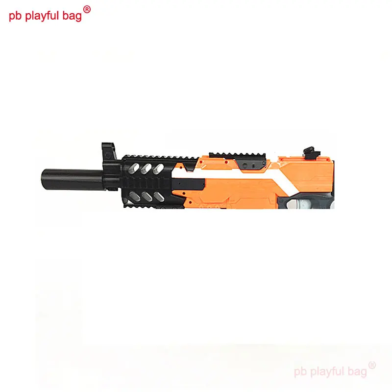 pb playful bag outdoor sports tactical equipment soft bullet gun ak74u c kit flame cap 3d printing material toy accessories mg09 free global shipping