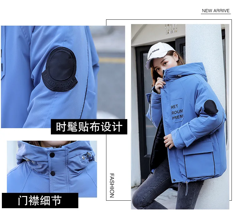Abrigos Mujer Invierno Short Winter Jacket Women Fur Cotton Padded Jacket Female Parka Womens Jacket Winter Coat for Woman