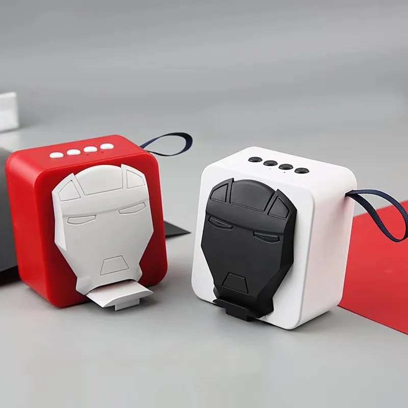 Портативный динамик музыкальный телефон кронштейн Мини Железный человек