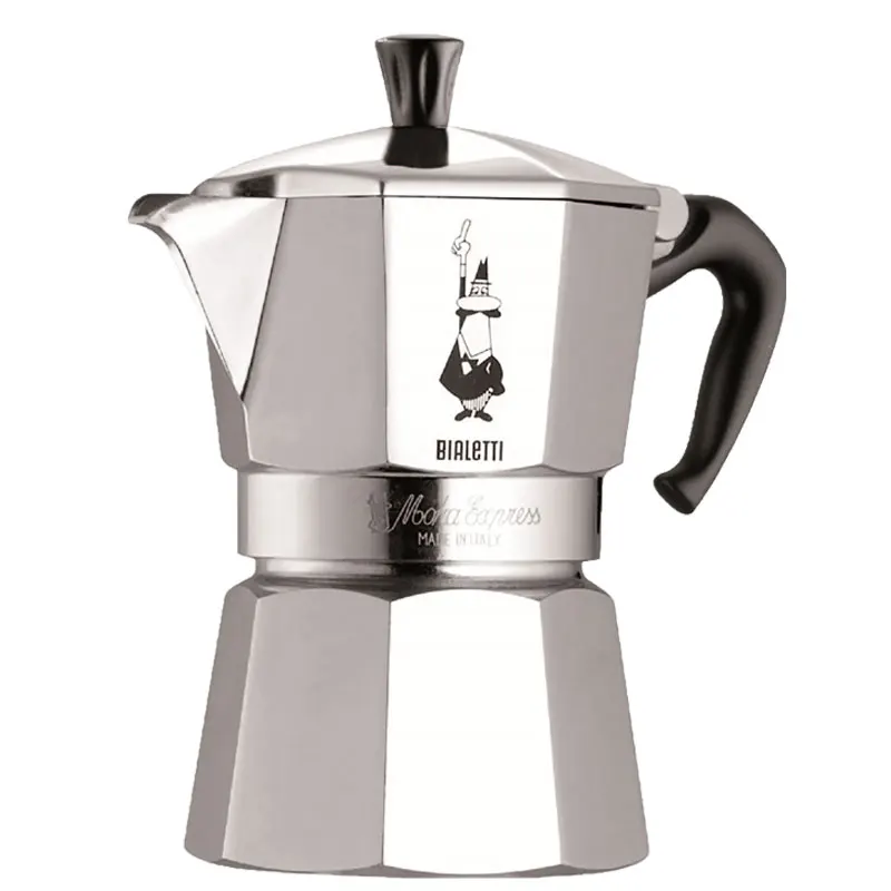 

JRM0361 Italy Bialetti Moka Pot Professional Coffee Machine Household Brewed Coffee Moka pot Hand-made Gifts Commercial Espresso