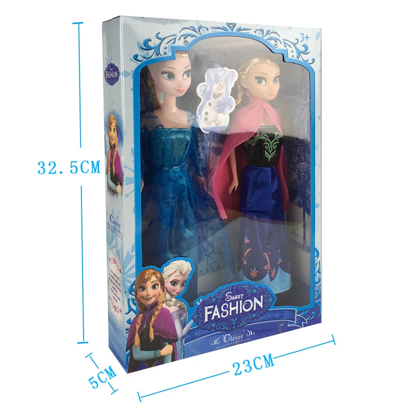 2 шт./компл. девушки куклы принцессы игрушки для детей подарки на день рождения