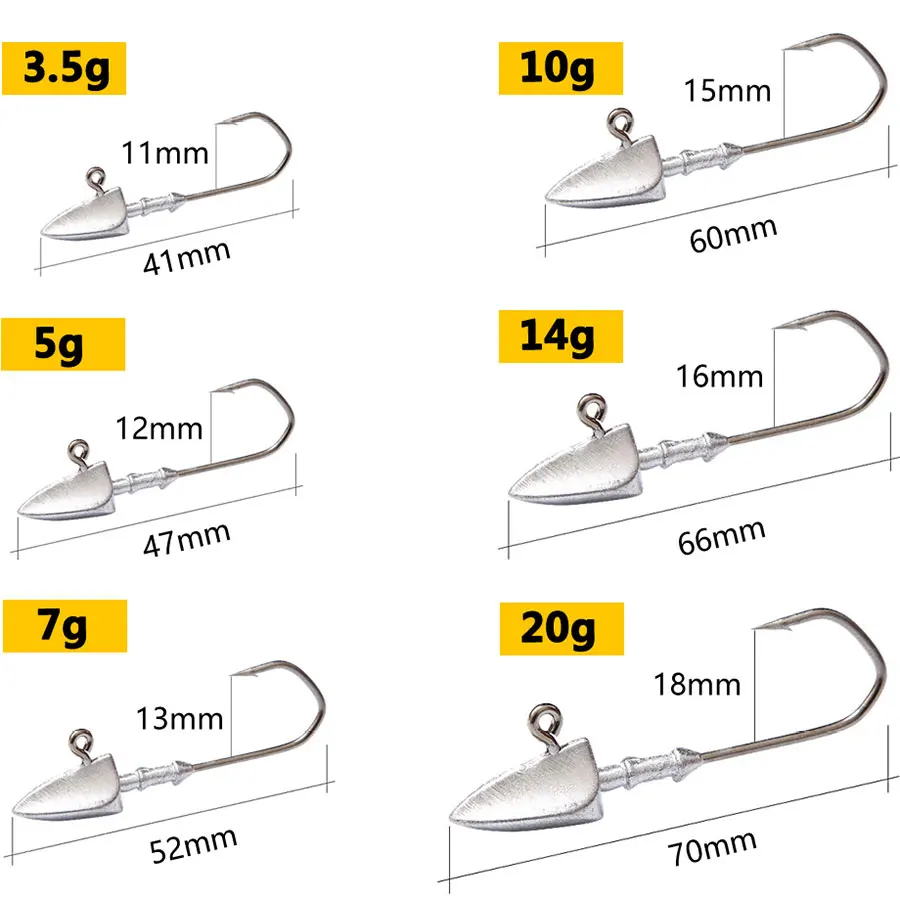 5 шт./лот 3. Фотосессия 7 г 10 14 20 треугольная голова джиг Крючки для мягкого червя