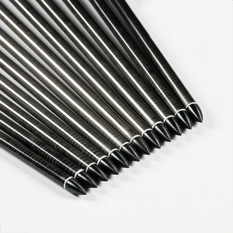 

Linkboy Archery 12PCS ID6.2mm Carbon Arrows Spine 400 30/32inch 2" Vane Nock 75gr Tip for Compound Bow Hunting Shooting