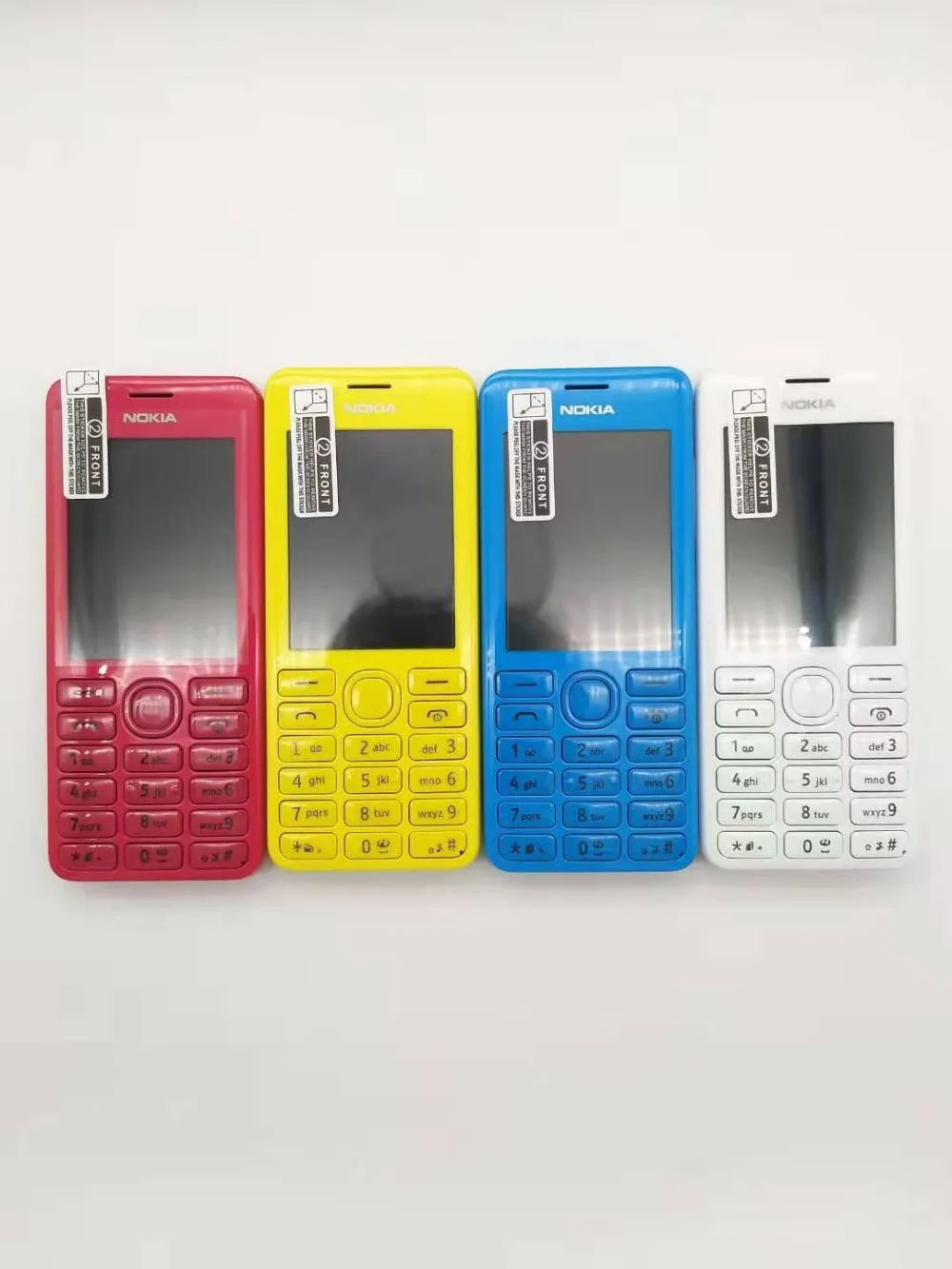 2060 Dual Sim Nokia 2060 206 2G GSM 1.3MP 1100mAh разблокированный дешевый Восстановленный мобильный телефон Восстановленный