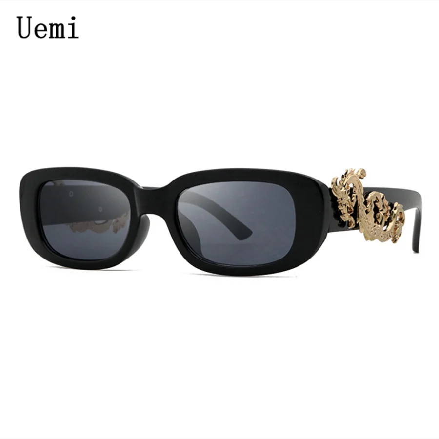 

Fashion Retro Square Sunglasses For Women Men Small Frame With Dragon 2021 Brand Disigner Vintage Driving Sun Glasses UV400 Whol
