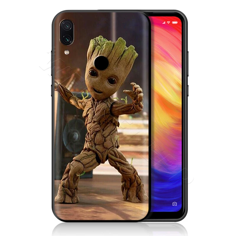 2 Хранители Groot чехол с принтом Marvel для спортивной камеры Xiao mi Red mi Note 8 mi, возраст 3, 6, 8, 9, A1 A2 A3 8A 6X9 T CC9 Lite SE Pro Max F1 10 - Цвет: 2