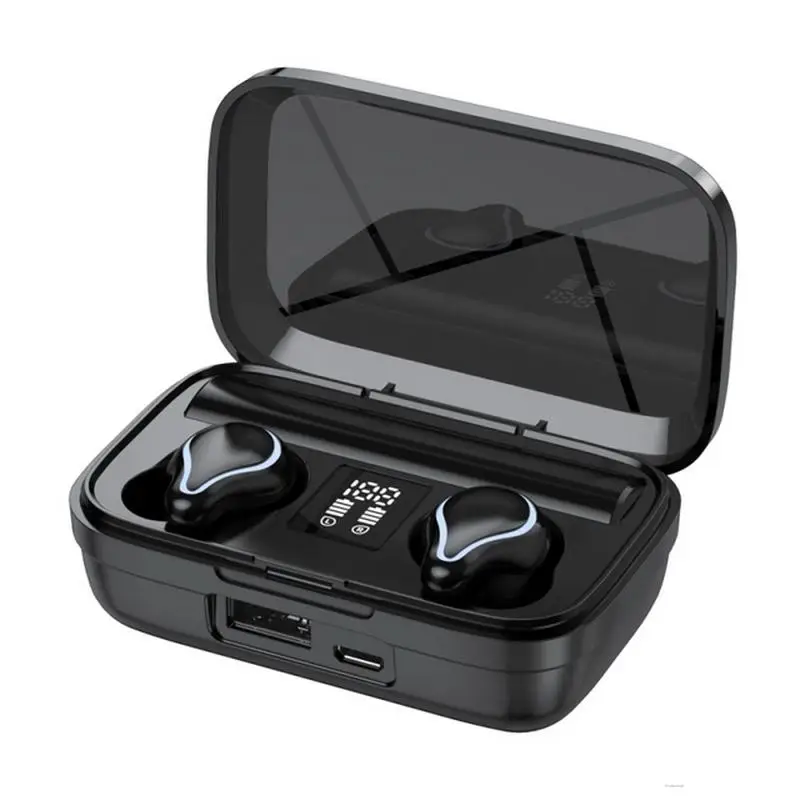 

SK1 Wireless Bluetooth Earbuds Mini In-ear TWS LED Digital Display Headphones