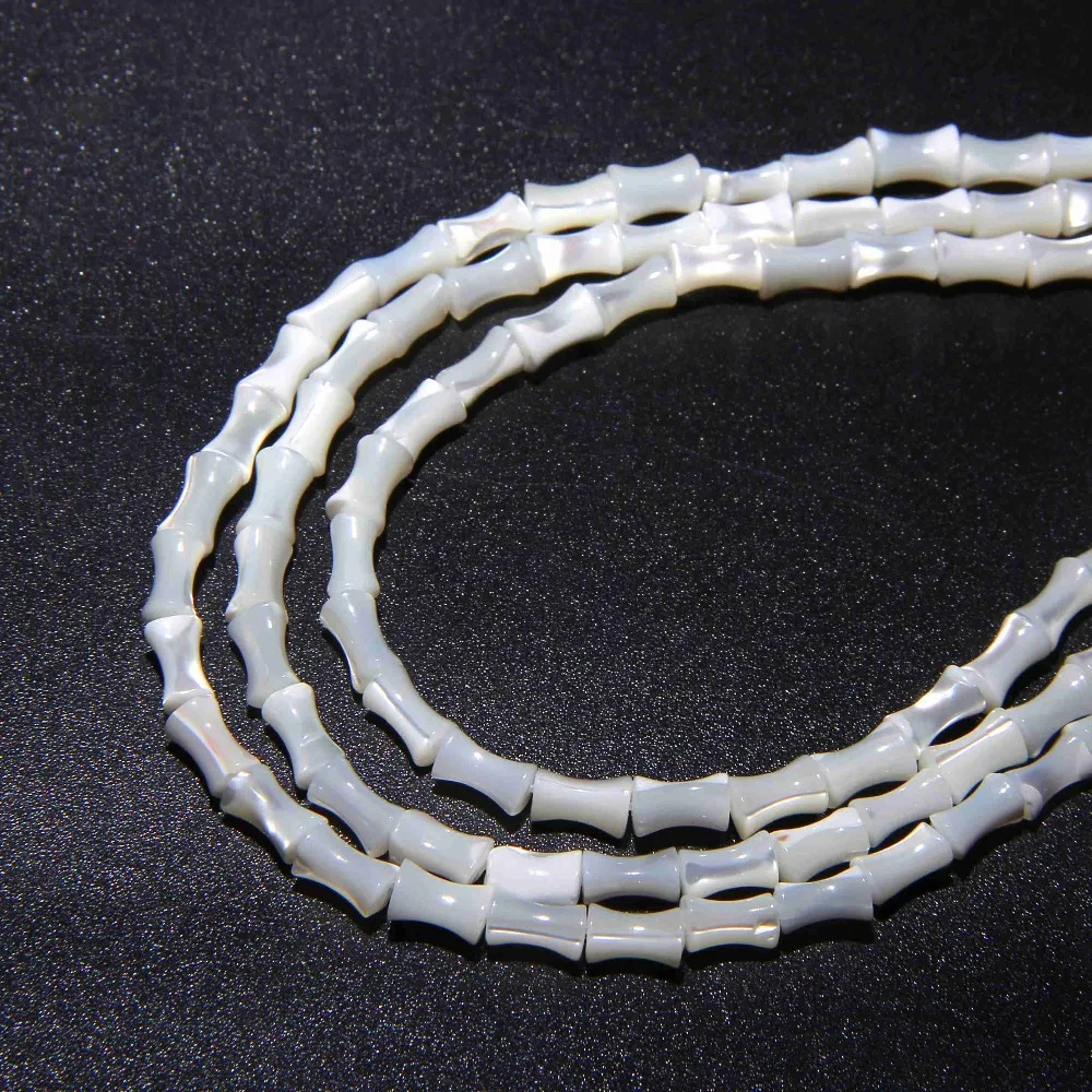 Высококачественная Белая натуральная скульптура Бамбуковая форма свободные