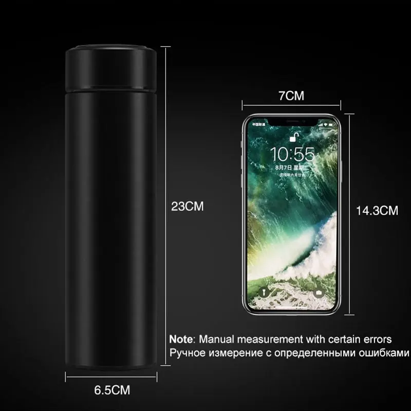 500 мл интеллектуальный светодиодный сенсорный дисплей Температура 304