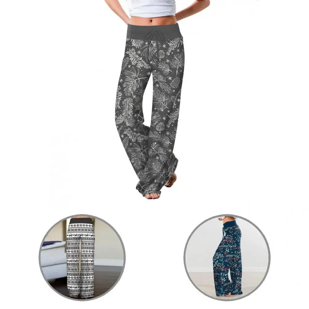 

Comfortable Polyester Skin-friendly Comfortable Pajama Pants for Christmas