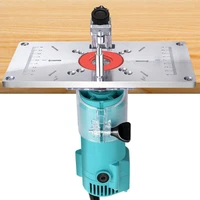milling table plate for router trimming machine engraving work bench flip board aluminum router table insert plate