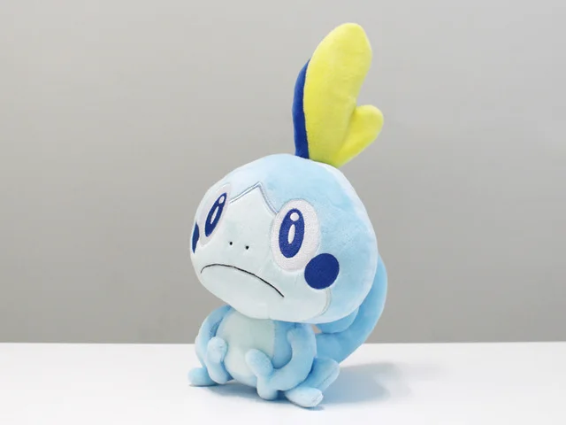 Высокое качество Scorbunny Sobble Grookey мягкая плюшевая игрушка японского аниме Кукла мультфильм дети девочки рождественские подарки на день рождения