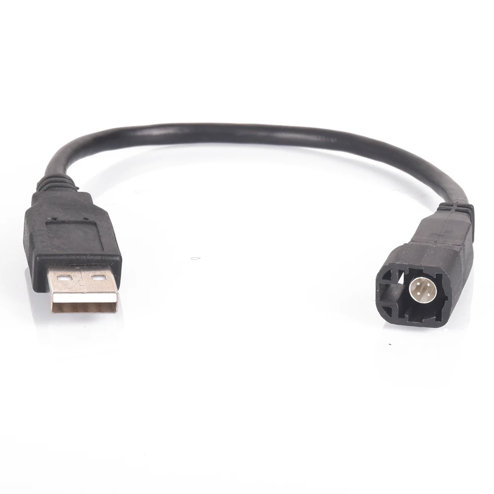

Автомобильный радиоприемник USB-интерфейс PlugTransfer кабель для VW RCD510 RCD300 CD 4-контактный порт замены к стандартному разъему USB-порта для Skoda