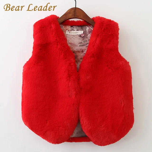 Red AZ1211 Bear Leader/свитера для девочек; Новинка; Осенняя мягкая куртка для девочек; свитер с рисунком панды; детская одежда; теплая детская одежда - Цвет: Red AZ1211