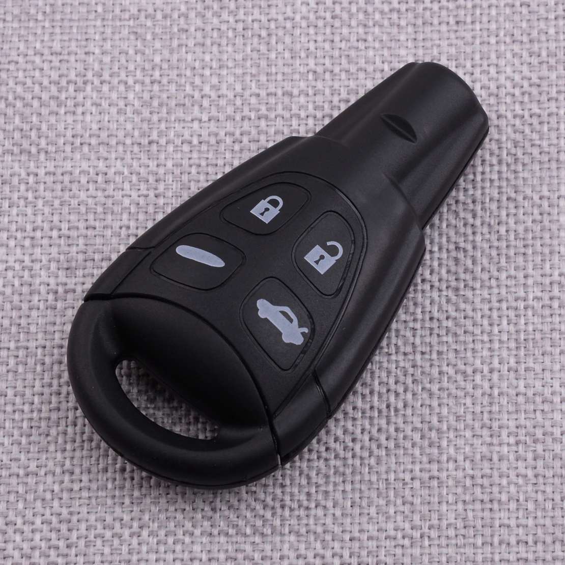 

LTQSAAM433TX 3659-SAAM433 черный 4 кнопки Автомобильный Брелок дистанционного управления с ключом подходит для Saab 9-3 9-5 2003 2004 2005 2006 2007 2008 2009