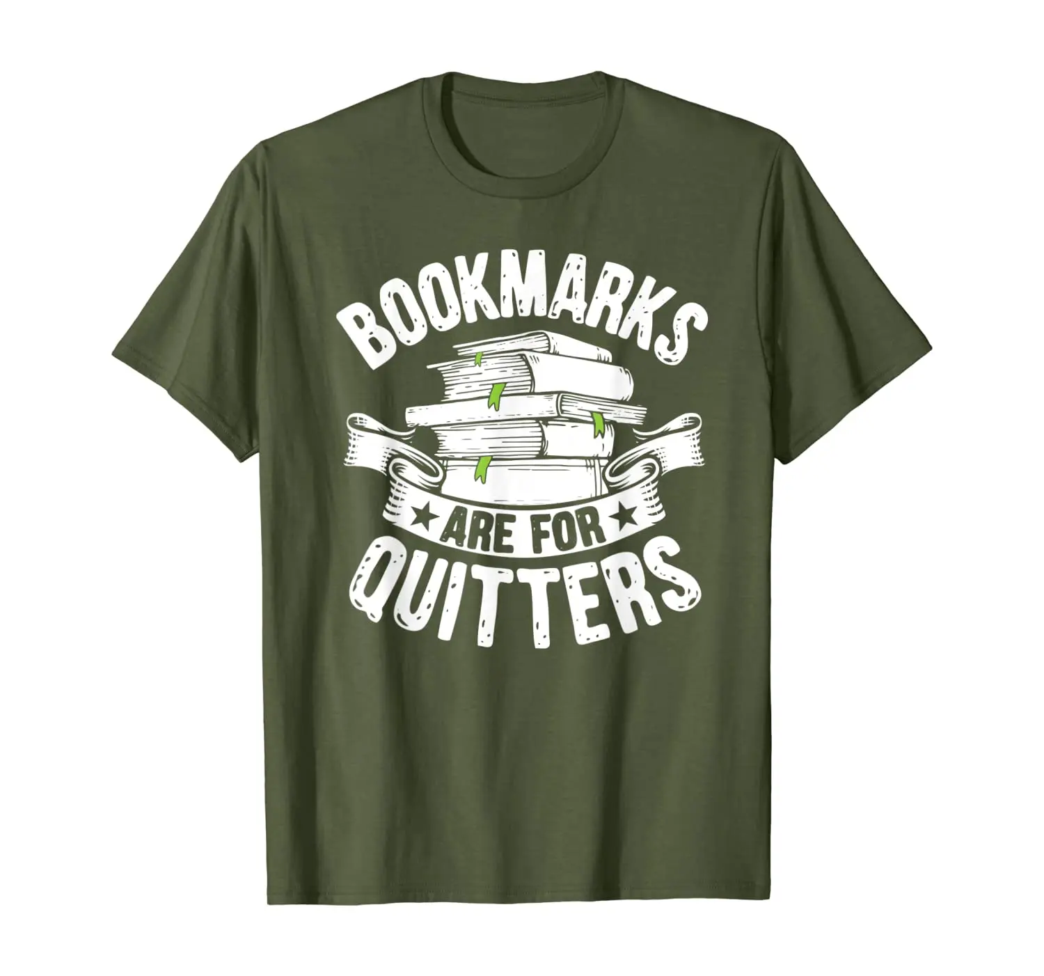 

Book Lover Bookmarks Book Worm Library Reader Reading T-Shirt