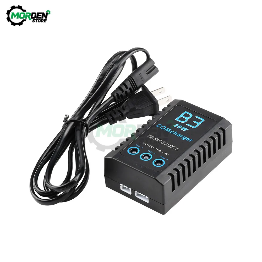 Сбалансированное зарядное устройство 20 Вт 1 6 А для iMaxRC iMax B3 Pro Compact 2S 3S Lipo