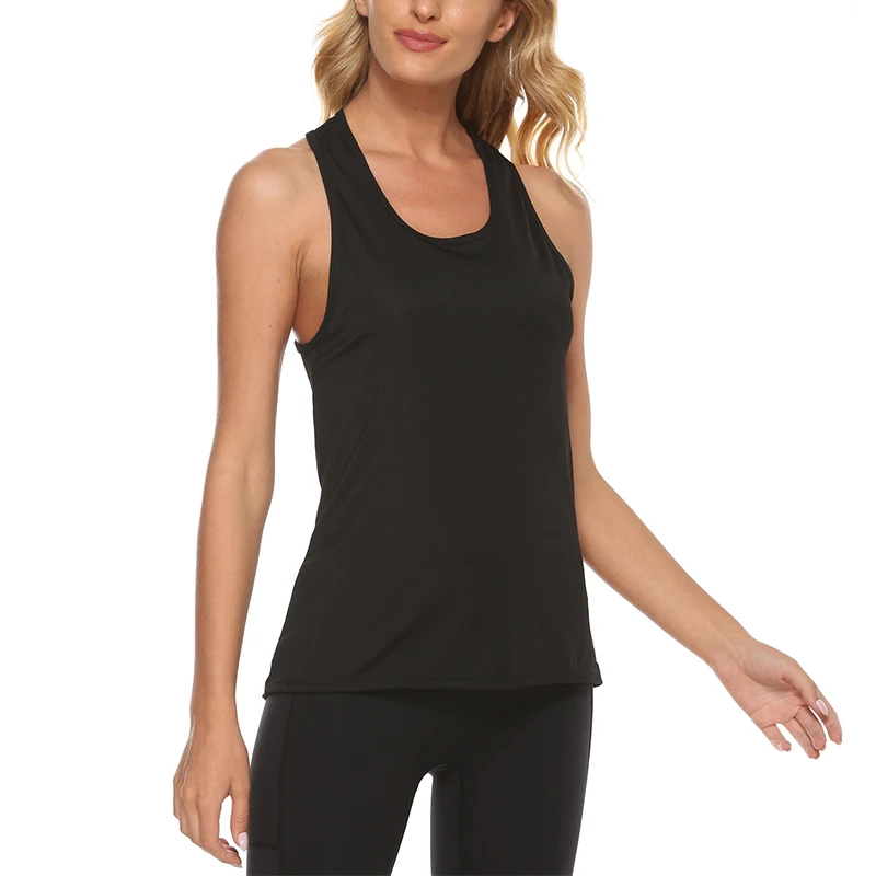 

Новинка, жилет для йоги, женские рубашки для бега, майка без рукавов для тренажерного зала, спортивная одежда, быстросохнущая дышащая майка ...