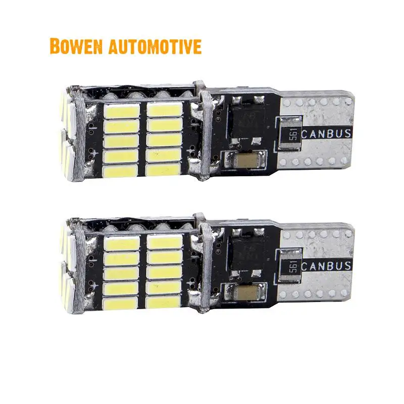 

LD 2X Automobile led T10 width indicator w5w 26smd 4014 12V license plate lamp running lamp