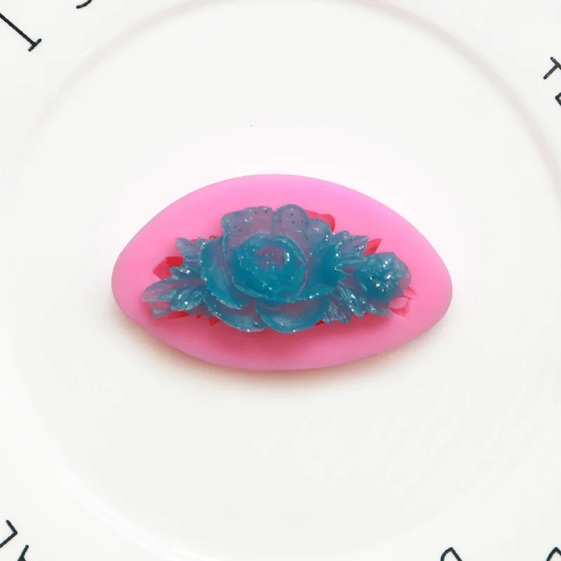

Rose Leaf Fondant Silicone Mold Mobile Phone Epoxy Mold XGY-203