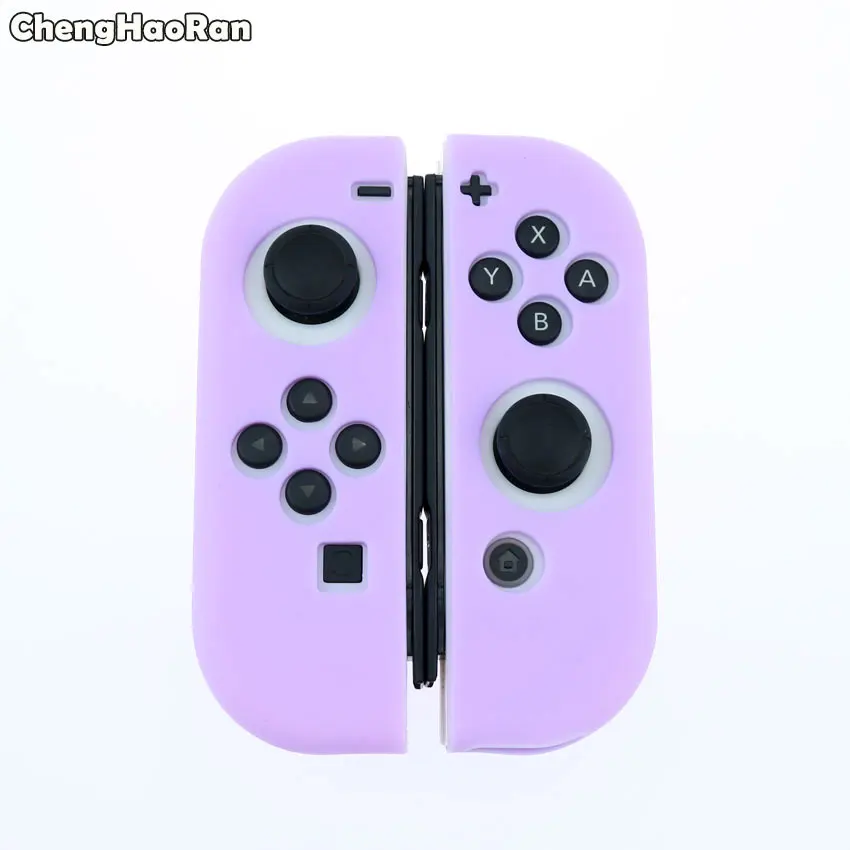K ChengHaoRan силиконовый резиновый чехол для nintendo Switch контроллер Joy-Con для переключателя NX NS Joycon Grip защитный чехол - Цвет: K