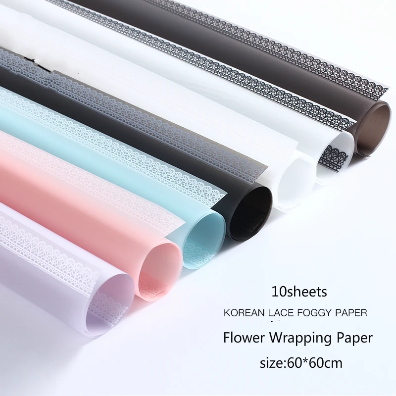 20 листов упаковочная бумага для цветов водонепроницаемая букет флорист поставки