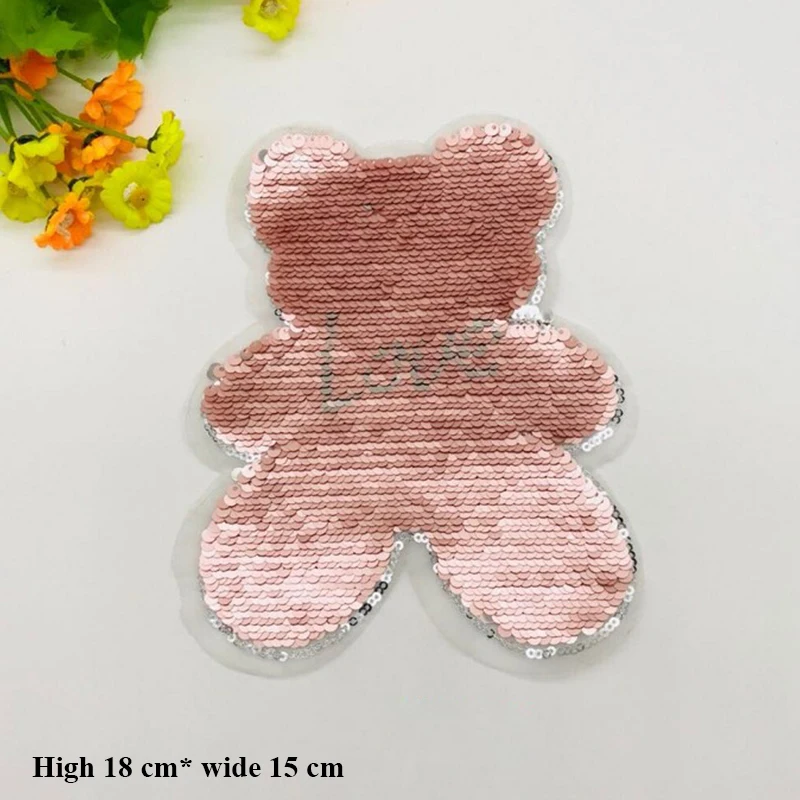 1 шт. блестки патчи узор милый патч одежда шитье тканевые накладки для одежды