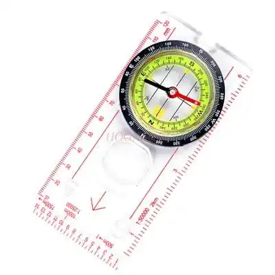 Compass children students outdoor multifunctional luminous waterproof men and women gifts non-toy compass