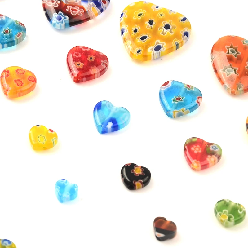 Зеркальные стеклянные бусины лампворк каменные для изготовления ювелирных