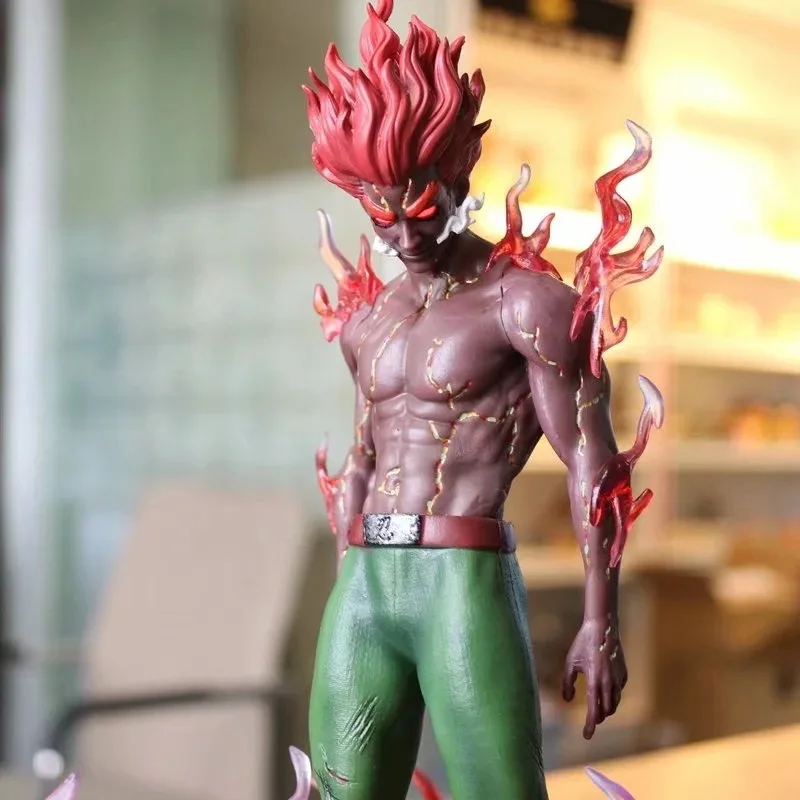 

Anime Action Figure PVC GK Might Guy Konoha no Kedakaki Aoi Moju Collectible Model Toys 30cm