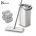 Швабра Konco 2021, с ведром, для мытья полов, швабры из микрофибры