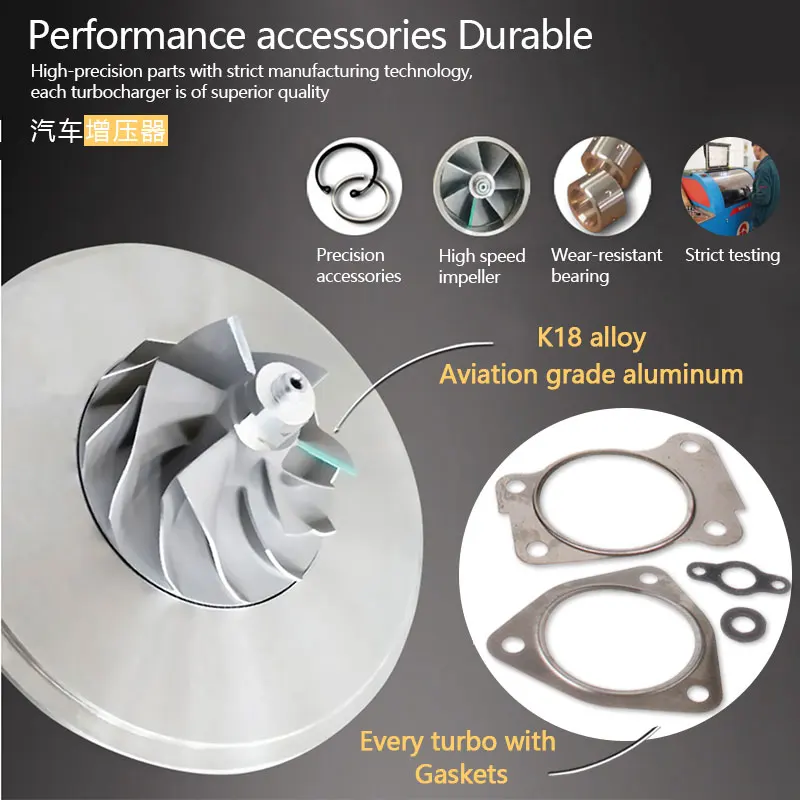 TD02 Turbocharger Turboloader for Citroen Berlingo C3 C4 Xsara Jumpy 0375J0 0375Q2 0375Q5 0375Q4 0375N0 0375N5 0375K5 9682881780 |