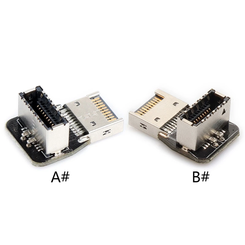 

Motherboard Header Adapter USB3.0 3.1 Gen2 USB-E Type-E to Built-in 19/20Pin Extension Cable Adapter for Motherboard