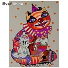 Evershine 5D алмазов картина вышивки крестом цирк фото Алмазная мозаика со стразами с вышивкой Детский подарок