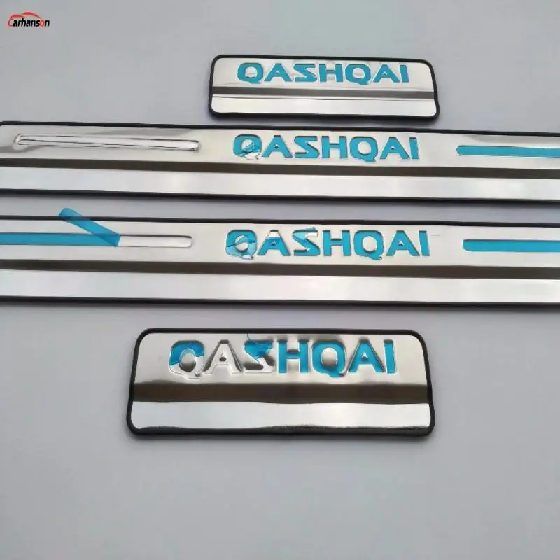 Автомобильные аксессуары для Nissan Qashqai J11 Накладка на порог защитная накладка