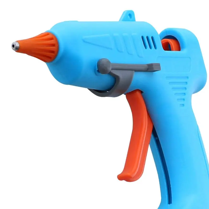 

High Temperature Heater Wireless Hot Melt Glue Repair Tool USB Rechargeable Electric Trigger 10 Glue Sticks M17E