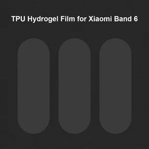 3Pcs Screen Protective Films TPU for Xiaomi Mi Band 6 Smart Watch
Display Cover Wearable Devices Accessories