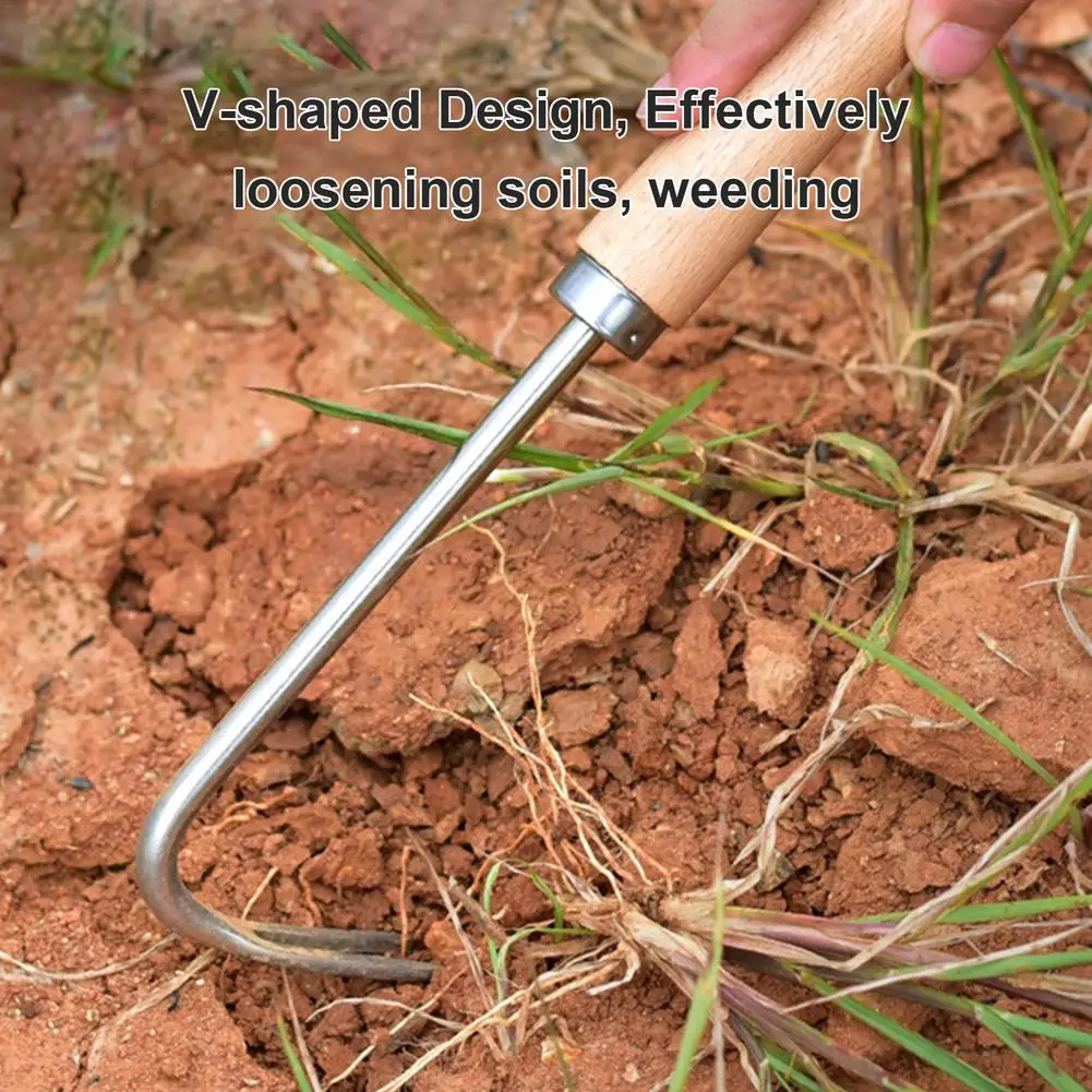 

V-shaped Garden Weeder Tools Grass Puller Tool Weed Remover For Backyard Outdoor Puller Removal Hand Tool Farmland Lawn Digging