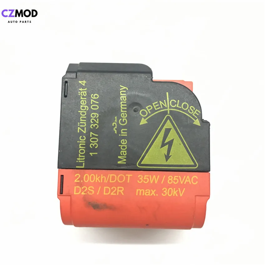 CZMOD 1 307 329 076 D2S D2R фара Litronic Zundgerat ксеноновый балласт воспламенитель высокого давления головная лампа держатель 1307329076 б/у автомобильные аксессуары - Цвет: red 1307329076
