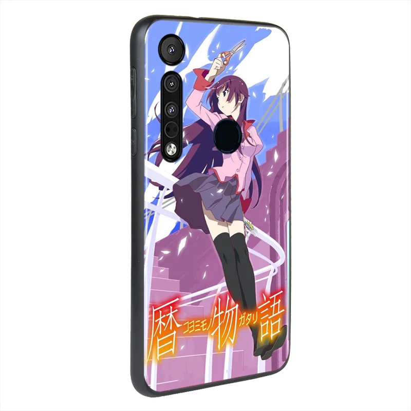 

Cartoon Monogatari Anime For Motorola Edge G Stylus 5G G8 G9 Play Power Lite One Huper Marco Fusion Plus Phone Case