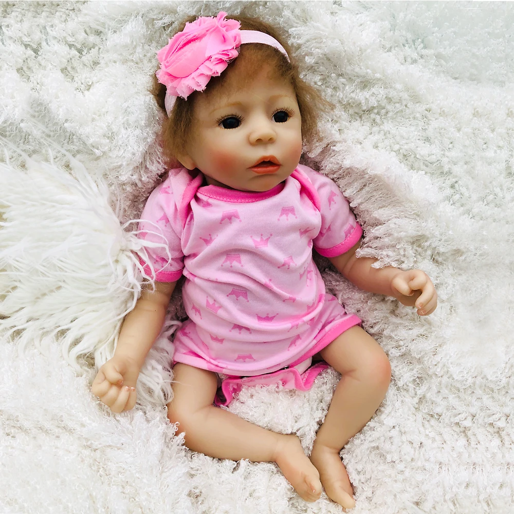 Реалистичные куклы Bebes Reborn Baby 18 дюймов виниловые силиконовые Детские кукольные