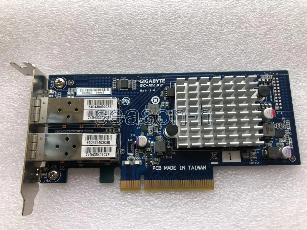 Сетевая карта GIGABYTE GC-MLBZ1 10G с 2 портами | Компьютеры и офис