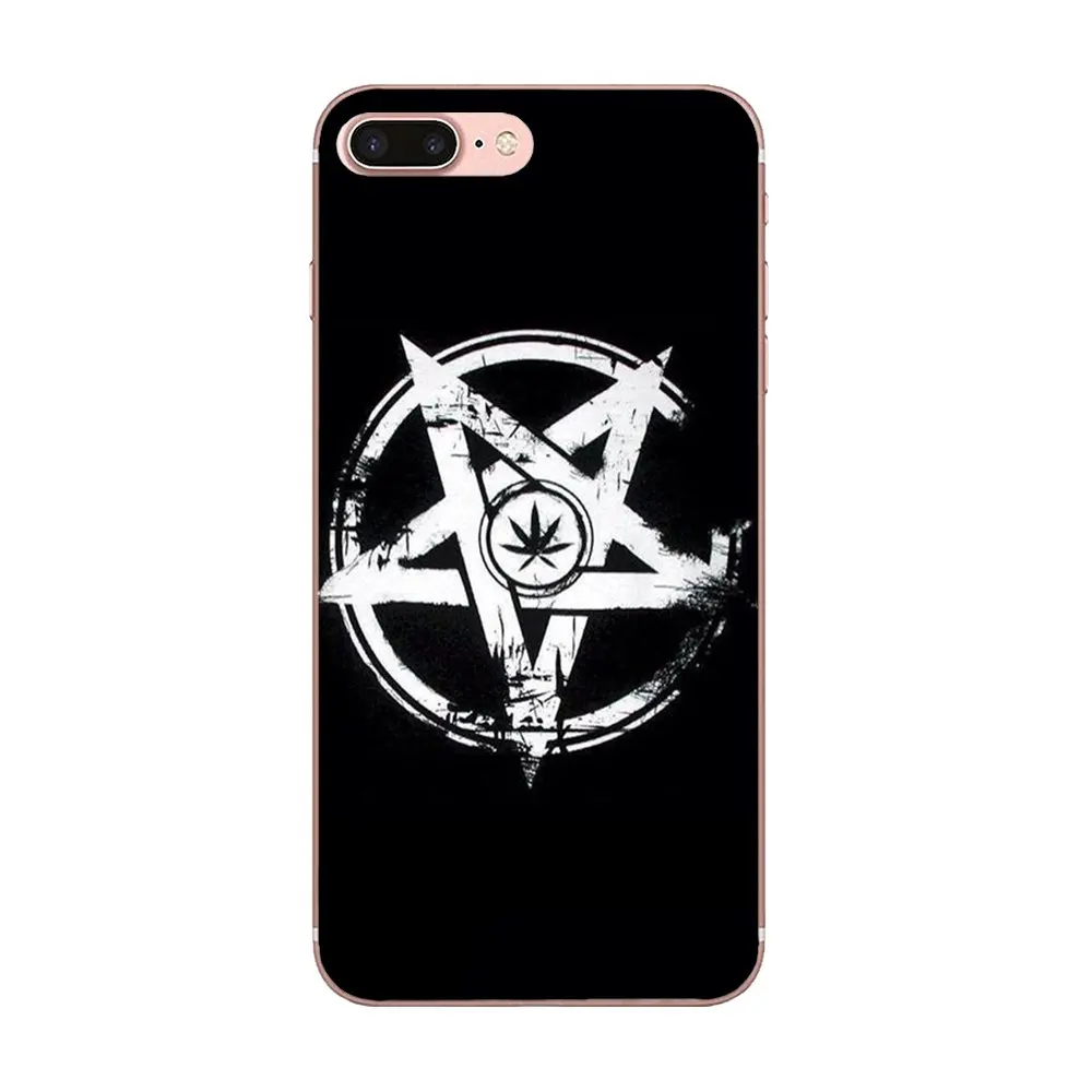 Killstar Satan Say Meow Skull Patterned Logo For Sony Xperia Z Z1 Z2 Z3 Z4 Z5 compact Mini M2 M4 M5 T3 E3 E5 XA XA1 XZ Premium | Мобильные