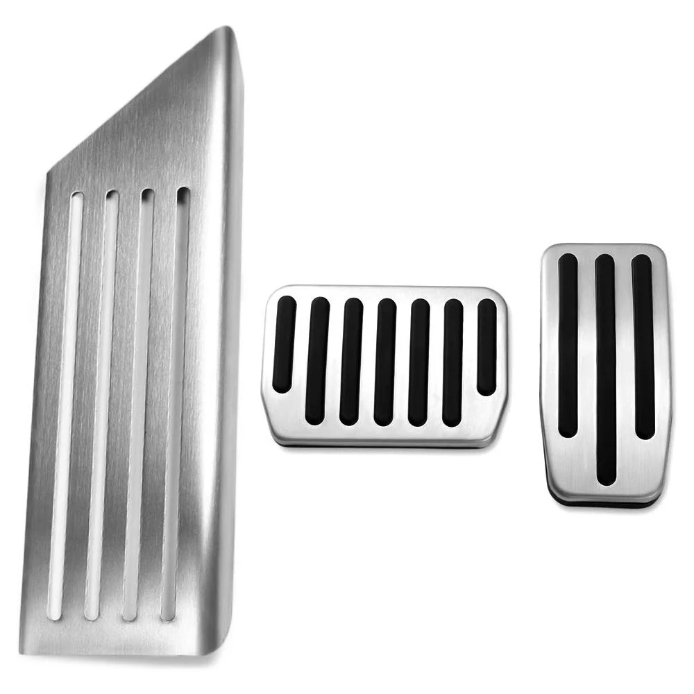 

Aluminum alloy Foot Pedal For Tesla Model 3 Accelerator Gas Fuel Brake Pedal Rest Pedal Pads Mats Cover Accessories Car Styling